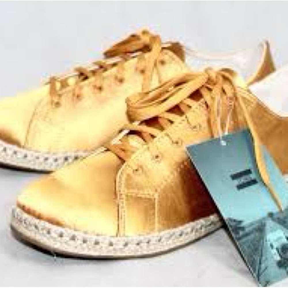 TOMS Gold Sneakers